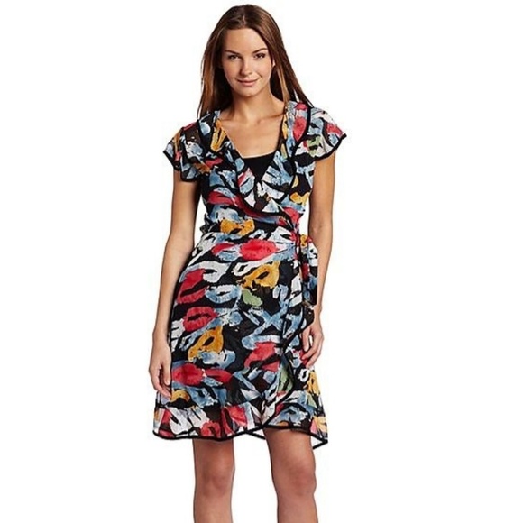 Tiana B. Dresses & Skirts - Tiana B Waterfall Dress - Chiffon